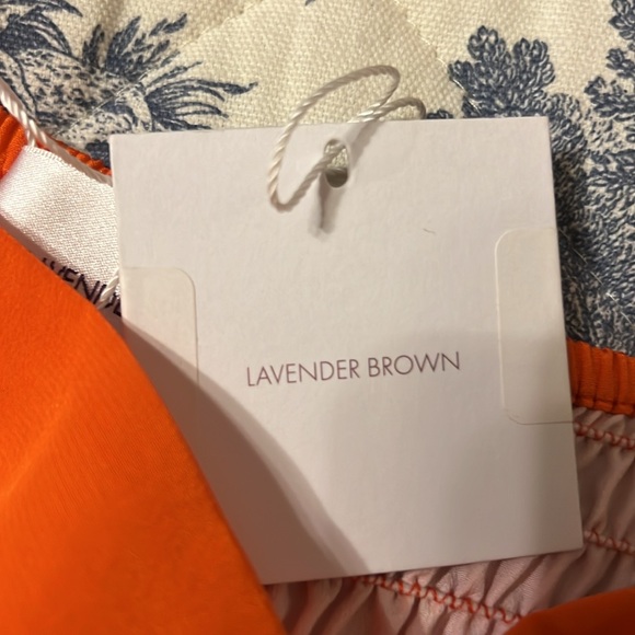 Lavender Brown 100% Silk Cal Top in Cara Cara, Size XSmall, NWT - Picture 14 of 17